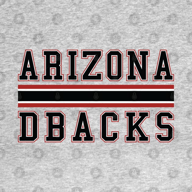 Arizona Dbacks Baseball by Cemploex_Art